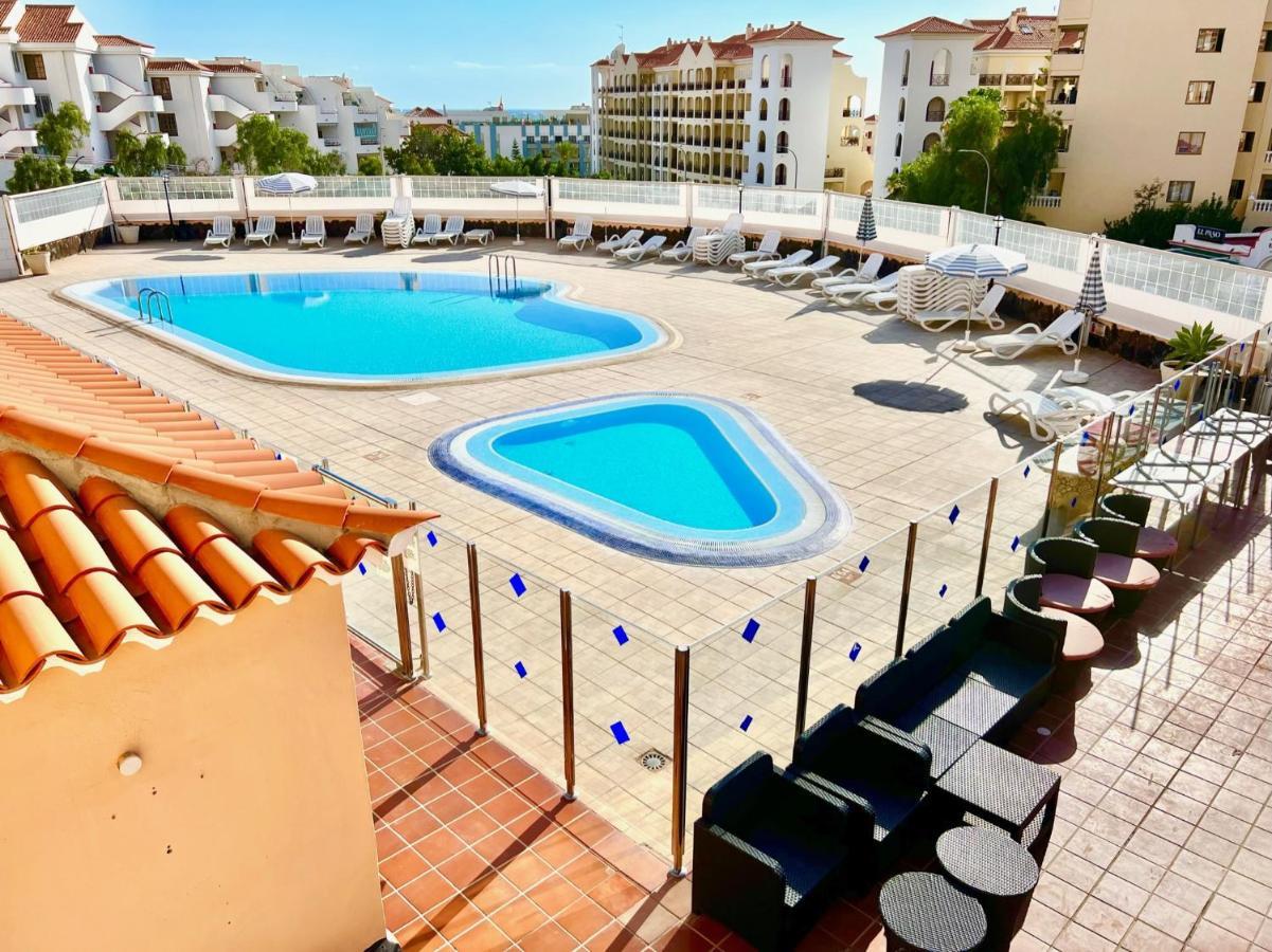 !!! Relaxing View, The Heights Apartment With Terrace And Heated Pools, Los Cristianos Los Cristianos  Extérieur photo