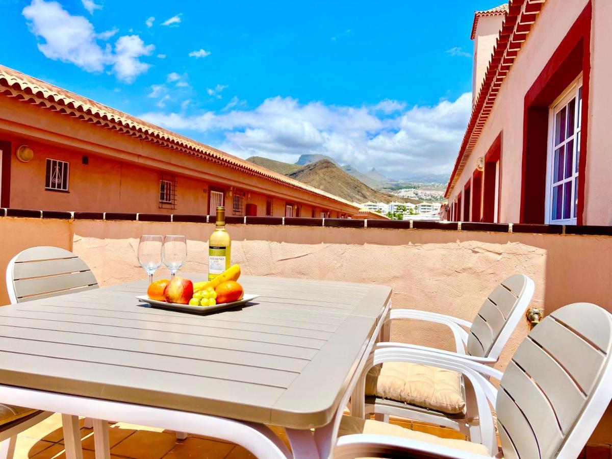 !!! Relaxing View, The Heights Apartment With Terrace And Heated Pools, Los Cristianos Los Cristianos  Extérieur photo
