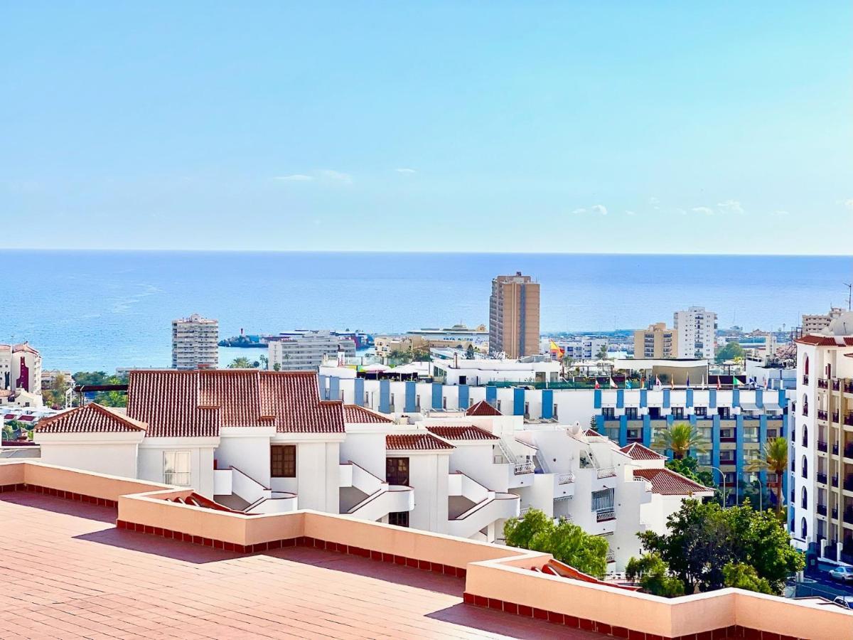 !!! Relaxing View, The Heights Apartment With Terrace And Heated Pools, Los Cristianos Los Cristianos  Extérieur photo